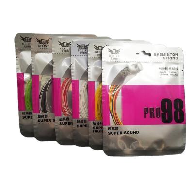 China Factory wholesale best brand badminton string nylon badminton string for badminton racket Pro98 for sale