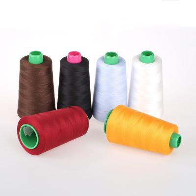 China Wholesale Spun Polyester 100% Polyester MERCERIZED Filament China Manufacturer Shrink Stockings Overlocking Sewing Machine Sewing Thread Cones for sale