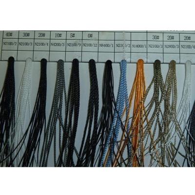 China Sewing Elastic Bonded Nylon66 Thread 100% Nylon Filament DISI-001 MERCERIZED NC; GUA DISI dyed for sale