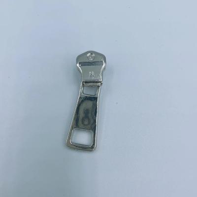 China Other Custom 5# Zipper Puller , Metal Zipper Puller Slider Suitable For Clothing / Bags for sale