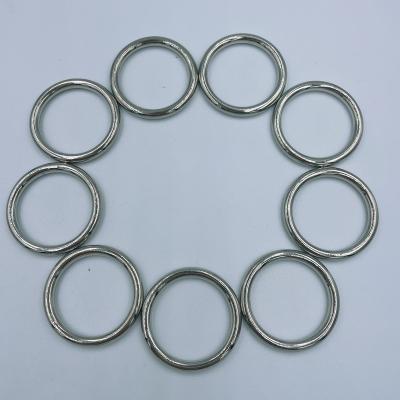 China ZINC Resistant 20mm Nickel Free Round Metal United Rings Circle for sale