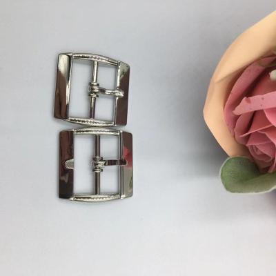 China Wholesale Bag Purse Clothing Accessories Zinc Alloy Belt Buckle Silver Purse Pin Buckle Metal Belt Buckle Use for sale