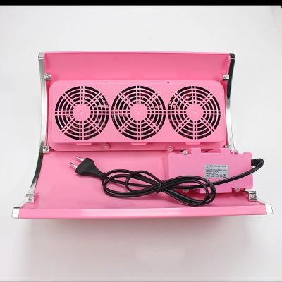 China Easy Apply New Arrive Hot Selling Powerful Nail Remover Low Noise Dust Collector With 3 Fans For Nail Art Salon for sale