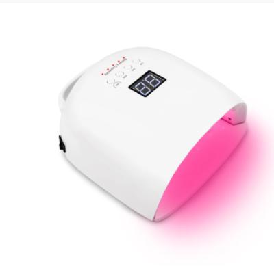 China Cure Stick New Arrival 2021 Rechargeable UV Led Nail Lamp Dryer Cordless / Cordless 48W Battery for sale