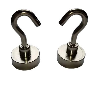 China High Quality Heavy Duty Industrial Magnet Luster Chuck Neodymium Magnet Metal Hook for sale