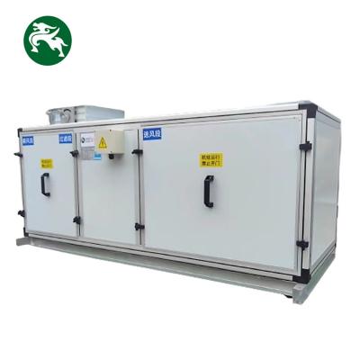 China 2000CMH Chemische filtratie Fresh Air Handling Unit Fresh Air Supply Room Ventilatiesysteem Te koop