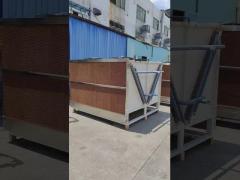 Large Air-Cooled Chiller Dry Cooler Copper Tube Aluminum Fin For Refinery  Cooling