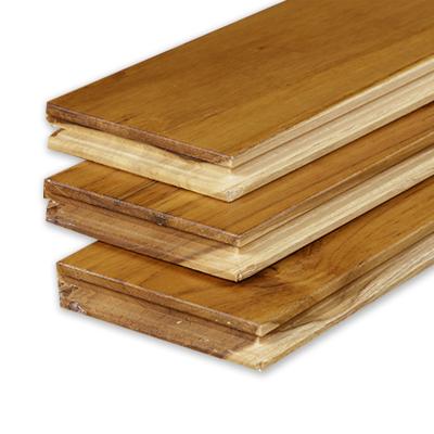 China Teak Floor Environmental Protection Log Heating Modern Pure Solid Wood Flooring for sale