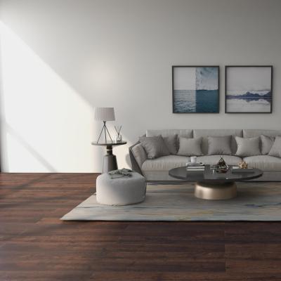 China Modern Brushed Multilayer Wood Flooring Click Lock UV Lacquer Oak Engineered Wood Flooring for sale