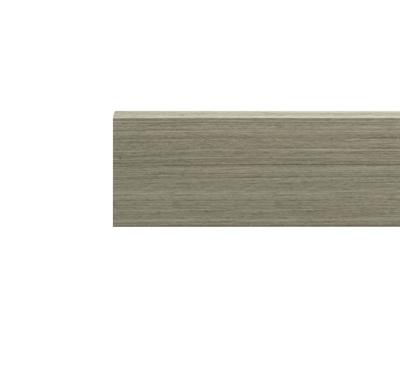 China Modern Light Gray Solid Wood Skirting Molding For Wood Flooring Accessories for sale