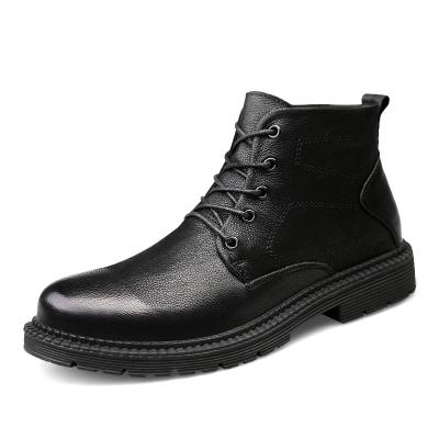 China Fashion\Comfortable\Durable Fashion Lover Boots Shoes High Quality Men Martin Boots Plus Size Nonsexual 48 Leather Boots à venda