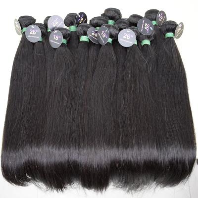 China 100% Unprocessed Virgin Hair 11A Straight Bundle High Quality Silky Straight Virgin Hair Fast Delivery And Big Stock for sale