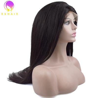 China Cheap Seller Raw HD Virgin Brazilian Hair Straight Lace Front Full Swiss Lace Front Closure Human Hair Wig Women Straight Curly Wig Wig for sale