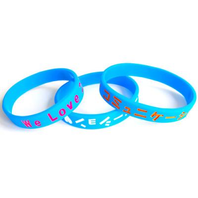 China Children's Xinnuoqin Customized Various Silicone Wristbands for sale