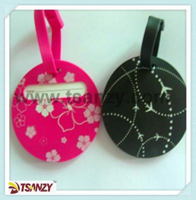 China round shape printable luggage tags for sale