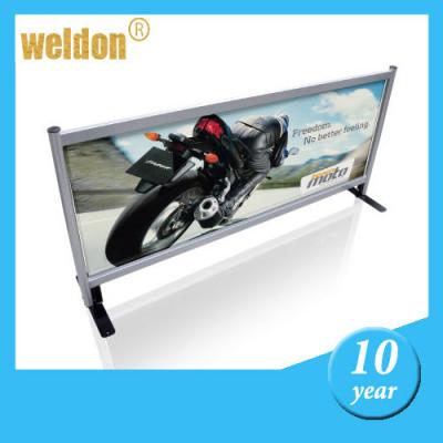 China Metal frame cafe windbreak breeze barrier for outdoor or indoor advertisement for sale