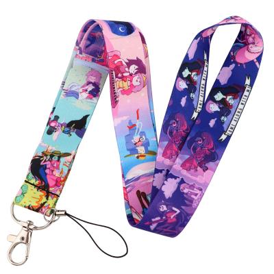 China Promotional Phone Strap Adventure Time Adventure Gift Key Chain Lanyard Key Hanging Rope for sale