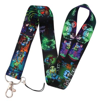 China Promotional Gift Lanyard Cartoon Horror Lanyard Phone Keys ID Card DIY Neck Strap Hang Rope Lanyard For for sale