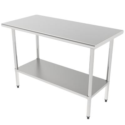 中国 (Other) China Factory Good Quality Kitchen Table Comercial Adjustable Lean Stainless Steel Work Table 販売のため