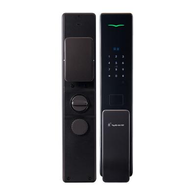 China Durable Waterproof Biometric Digital Fingerprint Door Lock For Sliding Wooden Door for sale