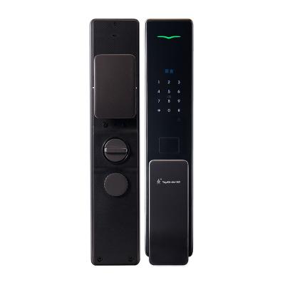 China Durable European automatic door lock, waterproof electronic door lock, outdoor fingerprint smart lock door for sale