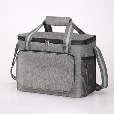 China Fashion Hot Sale Polyester Insulated Cooler Bag Food Picnic Cooler Bags Insulated Lunch Cooler Bag for sale