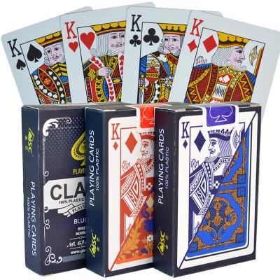 China Hot Selling Plastic Playing Cards Sri Lanka Card Game Wholesale USA High Quality Plastic Playing Card for sale