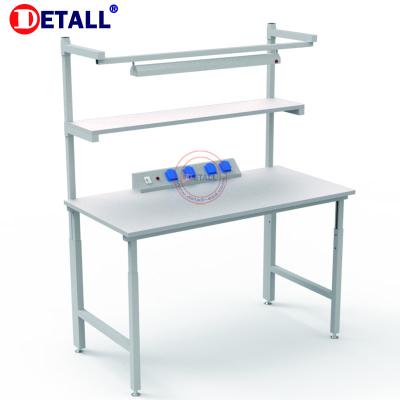 China Test Table Top Selling 4 Foot Adjustable Esd Workbench Anti Static Bench for sale