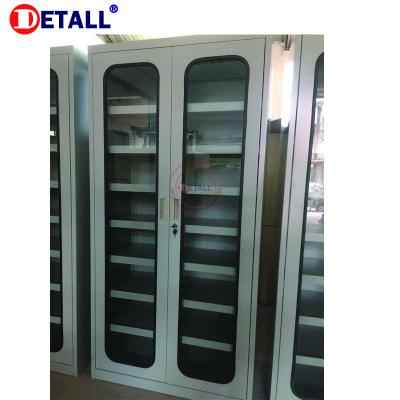 China Factory Hot Sale Workshop Storage Shoe Cabinet With Glass Door for sale