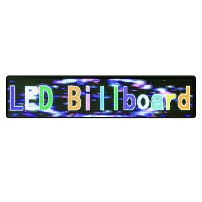 China Outdoor Outdoor P10 red LED module panel information bulletin board programmable rolling LED display screen for sale