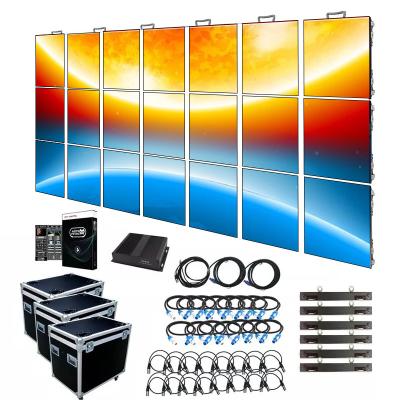 China Indoor 3D P2.9 P2.6 3.91 P4.81 Indoor pixel pitch advertising Rental Fixed Billboard LED TV screen Stage Concert display Video wall for sale