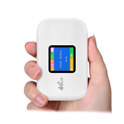 China Small Size SIM Card Slot Portable 4G LTE Wifi Hotspot Data Pocket Car Wifi Power Bank Unlimited Wireless Modem Router for sale