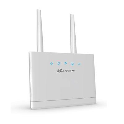 China Home Office External Antennas 300M Load Balancing Dual Sim 4G Lte Router for sale