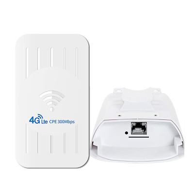 China Outdoor Wireless Outdoor CPE 4G WIFI Router IP65 Waterproof Protection 4G LTE Outdoor CPE with Sim Card for sale