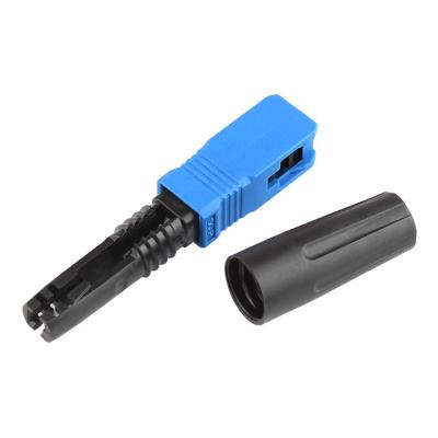 China FTTH Drop Cable Fiber Optic Adapte Fiber Optic Connector Sc/upc Sc/apc Fast Fast Fiber Optic Connector Fiber Optic Cable Connector for sale