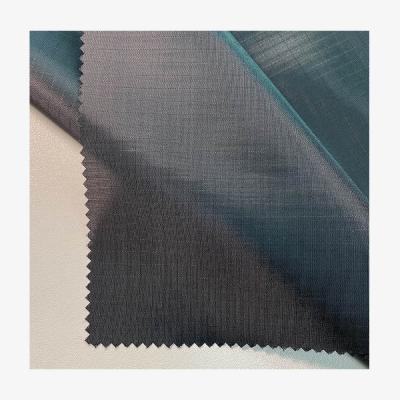 China Anti Pill 210T 5MM Ripstop PU Coating Rpet Polyester Fabric For Bag for sale