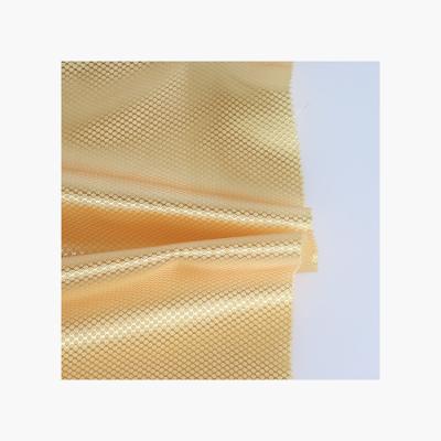 China Breathable Wholesale Cheap Price REUSED POLY JACQUARD HONEYCOMB 100%Polyester Oxford Fabric for sale