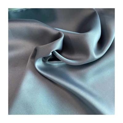 China Anti Pill Stretch Satin 50D*75D With Spandex Polyester Satin Fabric for sale