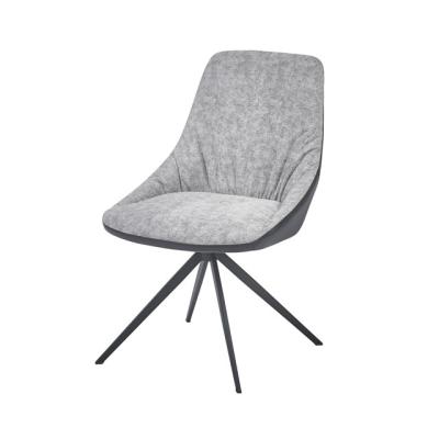 China Modern Velvet Gray Tufted Dining Chair With Metal Chair Frames Dining for sale