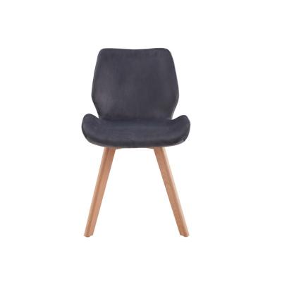 China Fabric Upholstered Chair Dining Chair Room Wooden Seating Chairs for sale