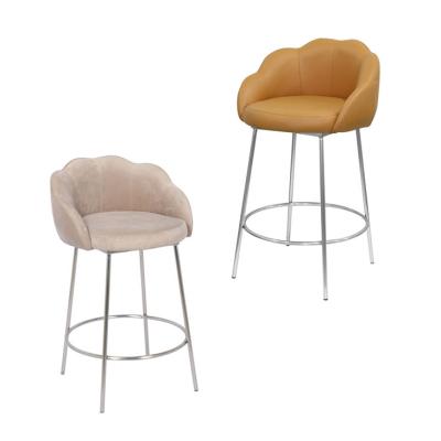 China 2021 Best Selling Modern Luxury Gold Bar Stools China for sale