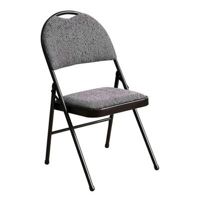 China Factory Supply Foldable Metal Folding Chair With Padded Seating for sale