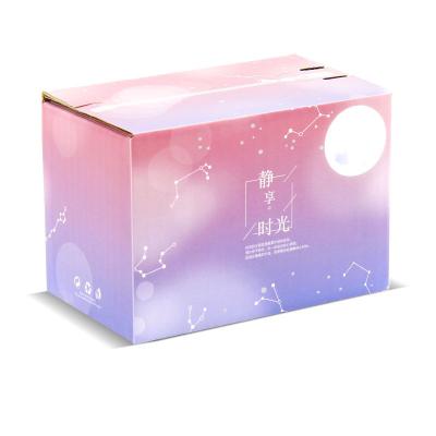 China High Quality Competitive Price Customized Folding Paper Box Square Recyclable Packaging Box for sale