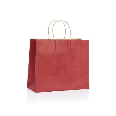 China Recycled Materials Best Quality Customized Paper Bag With Handle Shopping Paper Craft Bags for sale