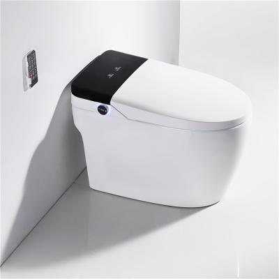 China Intelligent Automatic Bathroom Ceramic Electronic One-piece Bidet Automatic Operation Smart Toilet Toilet With CE for sale