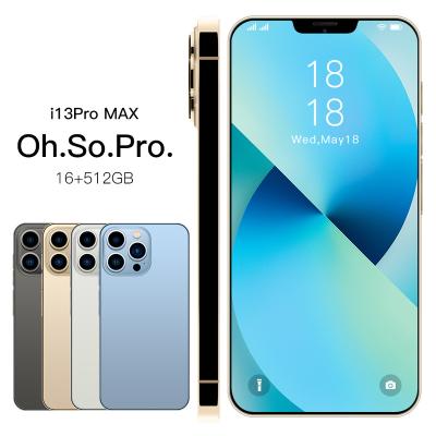 China Dual SIM Card 2023 pro max Smartphones 16GB+512GB i13 phone13 10-Core 5G LEFT Dual SIM Brand New Cell Phones Unlocked Phone for sale