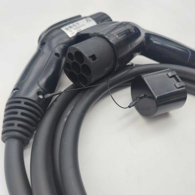 China Electric Vehicle Charging Cheap 250V 480V Electric Car Charger IP55 Type - 2 To Type 1 Ev Charging Cable Tpu for sale