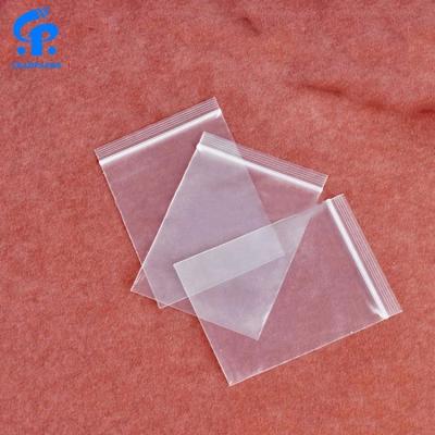 China Recyclable Transparent Custom Zip Lock Packaging Bags Plastic Clear Zipper Bag for sale