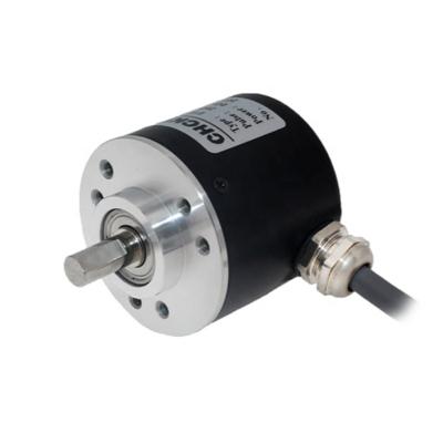 China Automobile Industry Textile Industry Rotary Encoder Autonics Type / Industrial Automation Packaging Machinery 38Mm Integrated Shaft Type for sale