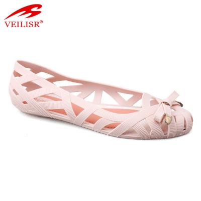 China Summer Lightweight Ladies Flat Sandalias Freeze PVC Shoes Women Sandals for sale